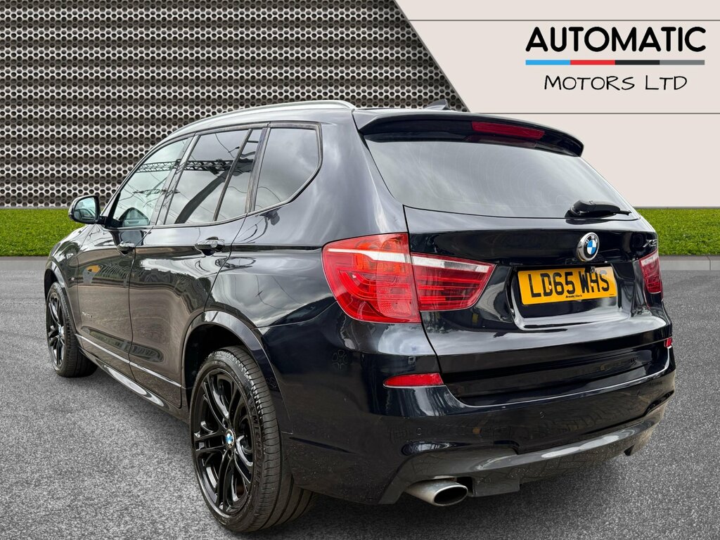 BMW X3 2.0 20D M Sport Suv Xdrive Euro 6 LD65WHS Black #2