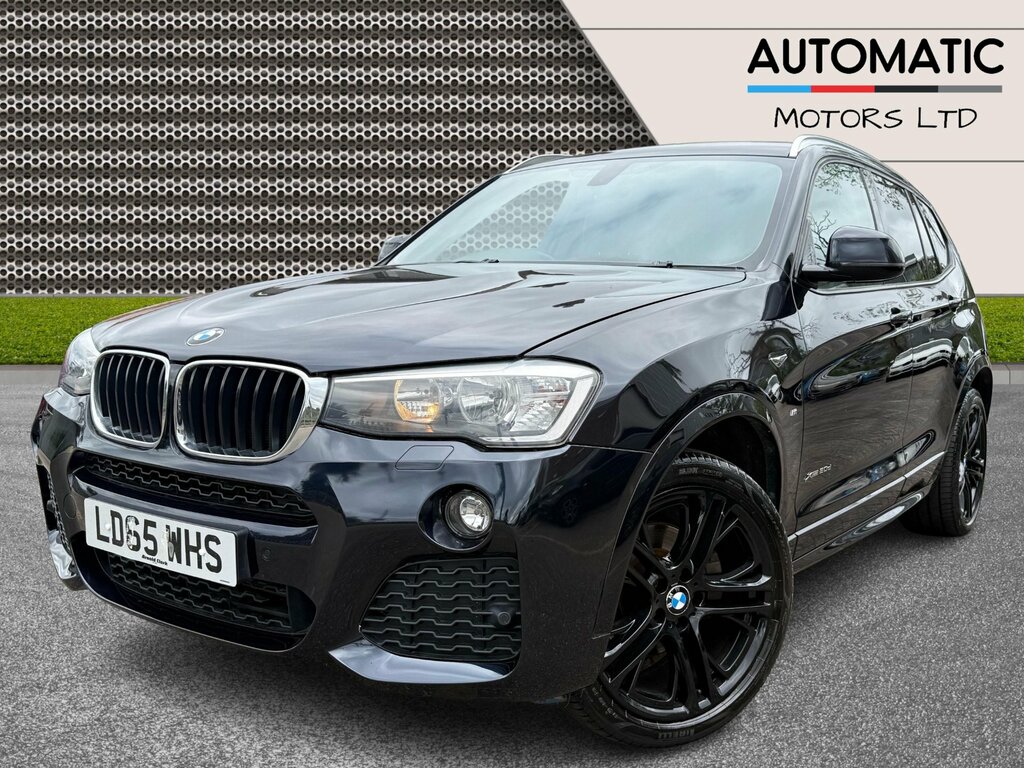 BMW X3 2.0 20D M Sport Suv Xdrive Euro 6 LD65WHS Black #6