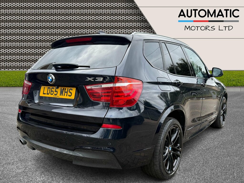 BMW X3 2.0 20D M Sport Suv Xdrive Euro 6 LD65WHS Black #5