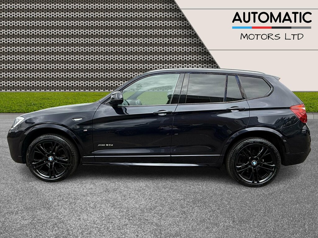 BMW X3 2.0 20D M Sport Suv Xdrive Euro 6 LD65WHS Black #4