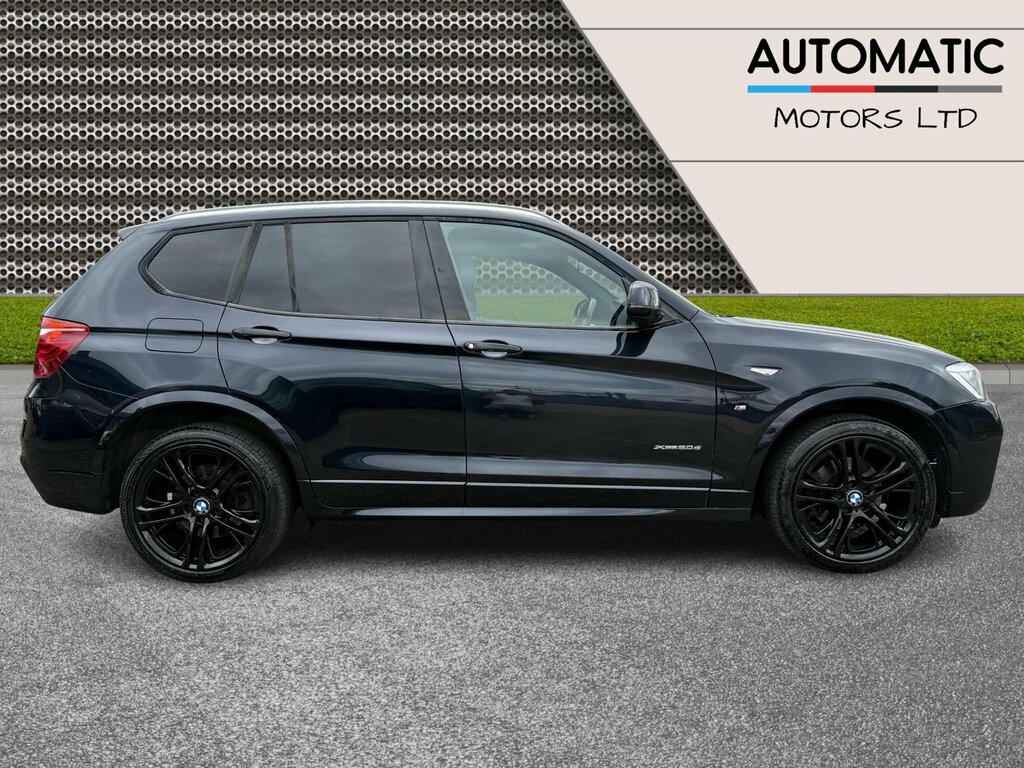 BMW X3 2.0 20D M Sport Suv Xdrive Euro 6 LD65WHS Black #3