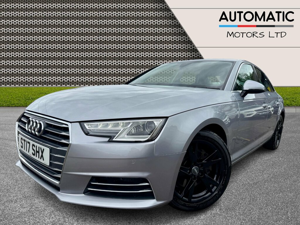 Audi A4 2.0 Tdi Ultra Sport Saloon S Tronic Eur ST17SHX Silver #4