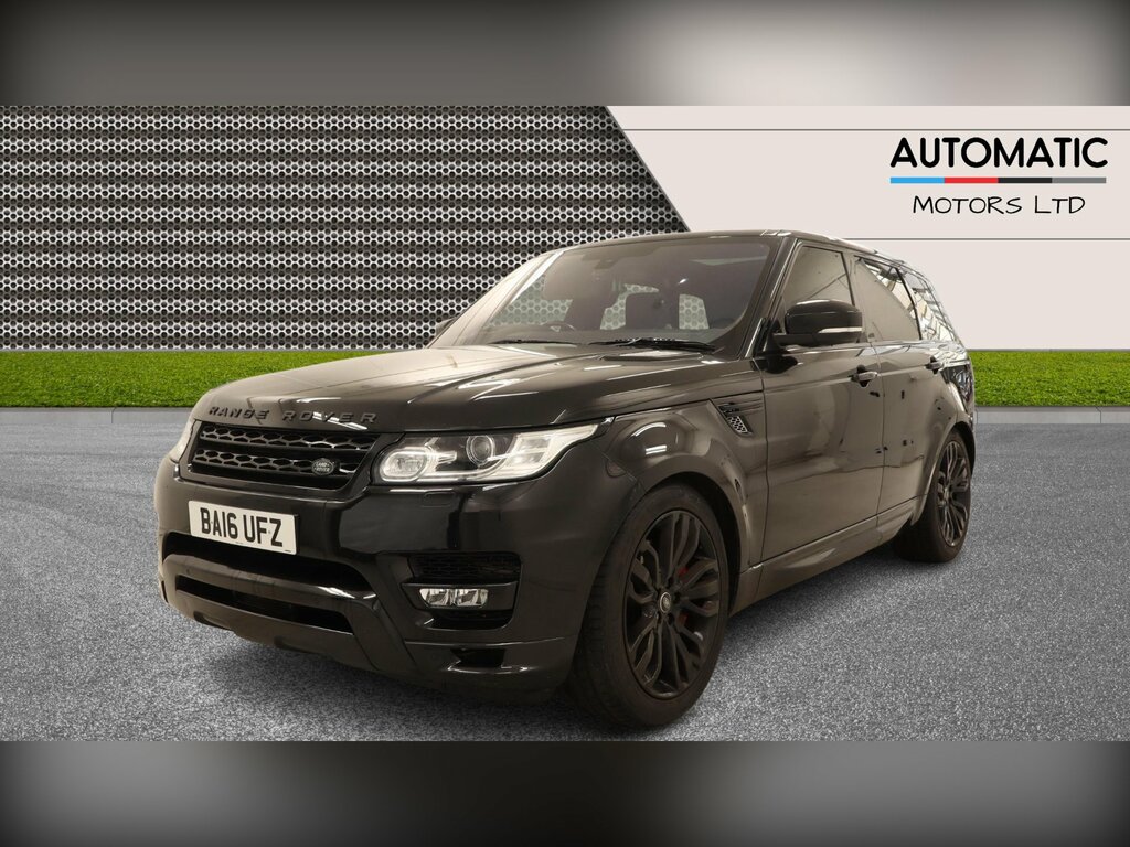 Land Rover Range Rover Sport 3.0 Sd V6 Dynamic Suv Aut Black #5