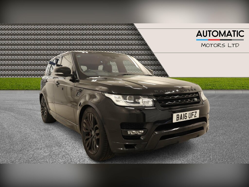 Land Rover Range Rover Sport 3.0 Sd V6 Dynamic Suv Aut Black