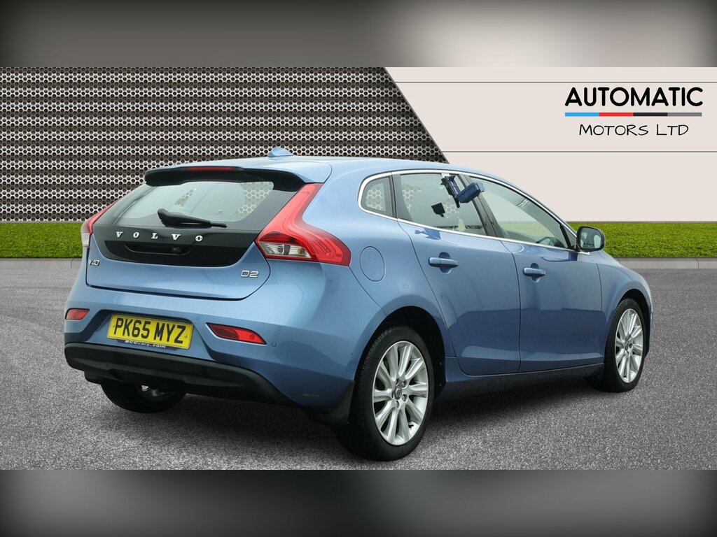 Volvo V40 1.6 D2 Se Lux Hatchback Powershift Euro Blue #6
