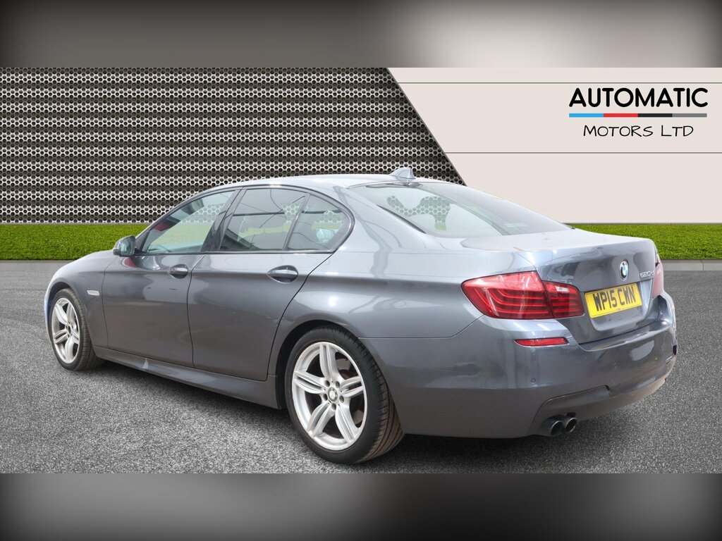 BMW 5 Series 2.0 520D M Sport Saloon Euro 6 S Grey #2