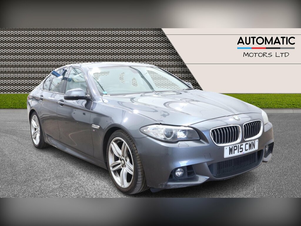 BMW 5 Series 2.0 520D M Sport Saloon Euro 6 S Grey