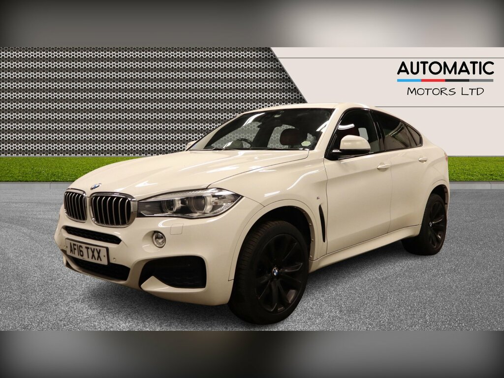 BMW X6 3.0 40D M Sport Suv Xdrive Euro 6 White #5