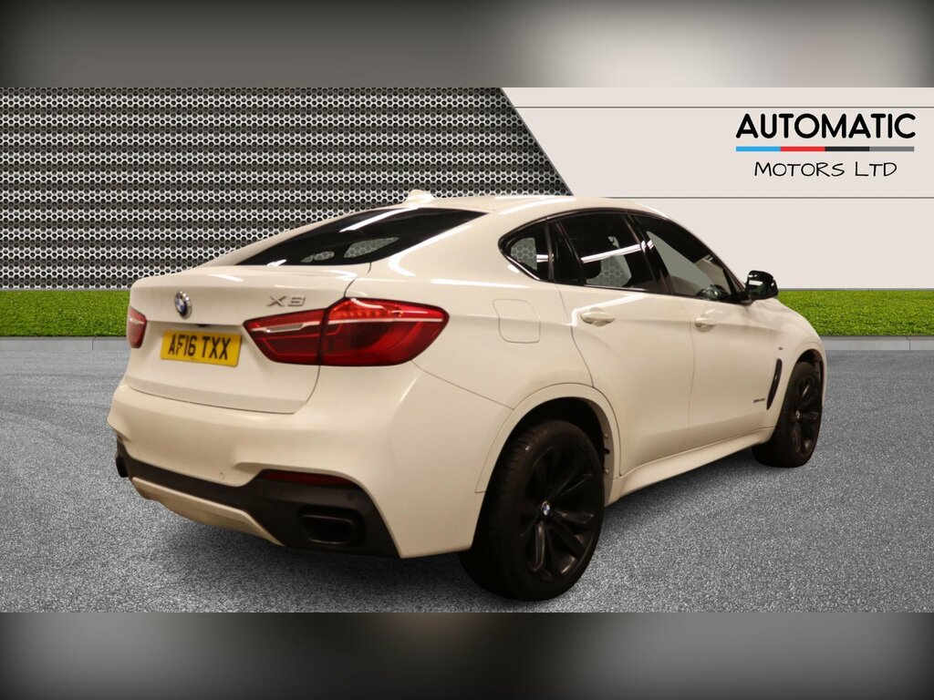 BMW X6 3.0 40D M Sport Suv Xdrive Euro 6 White #6