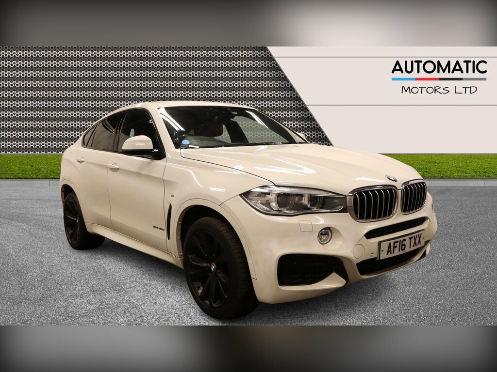 BMW X6 3.0 40D M Sport Suv Xdrive Euro 6 White
