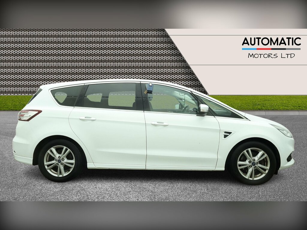Ford S-Max 2.0 Tdci 150 Titanium Panroof Sat Nav Ul White #7
