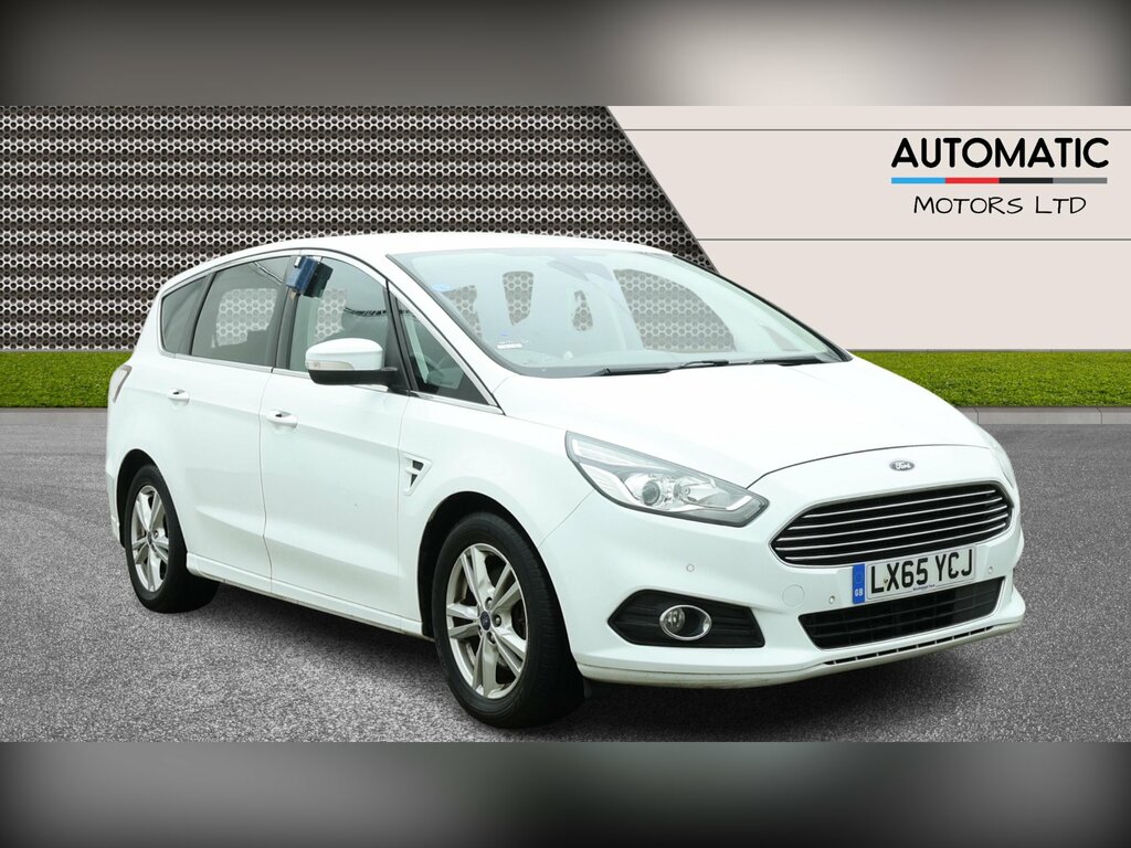 Ford S-Max 2.0 Tdci Titanium Mpv Powershift Euro 6 White