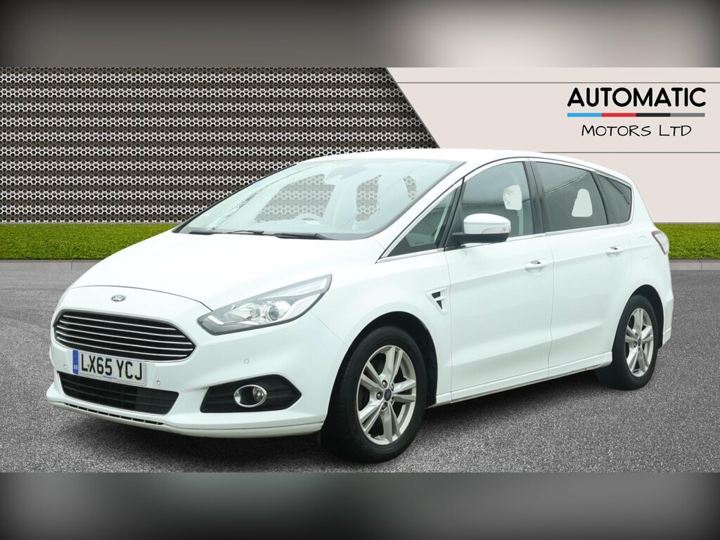 Ford S-Max 2.0 Tdci Titanium Mpv Powershift Euro 6 White #4