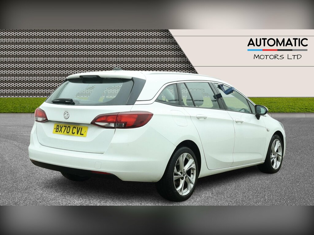 Vauxhall Astra 1.4I Turbo Sri Nav Sports Tourer Cvt Eu White #6
