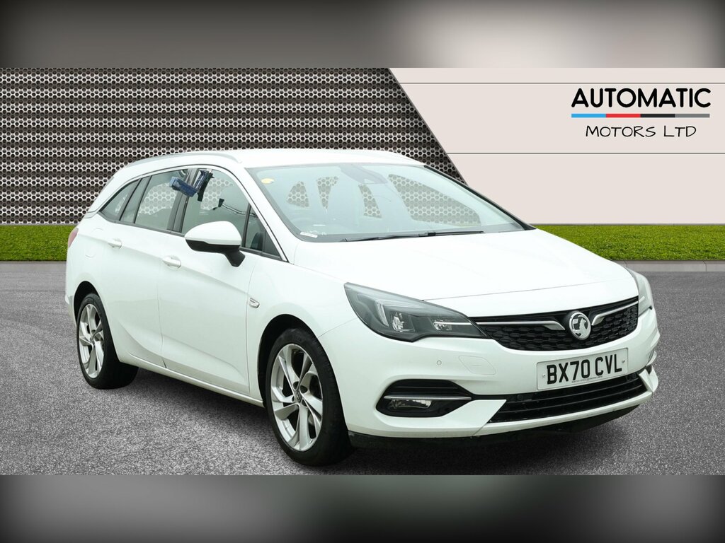 Vauxhall Astra 1.4I Turbo Sri Nav Sports Tourer Cvt Eu White