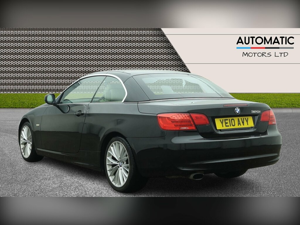 BMW 3 Series 2.0 320I Se Convertible Steptronic Euro Black #2