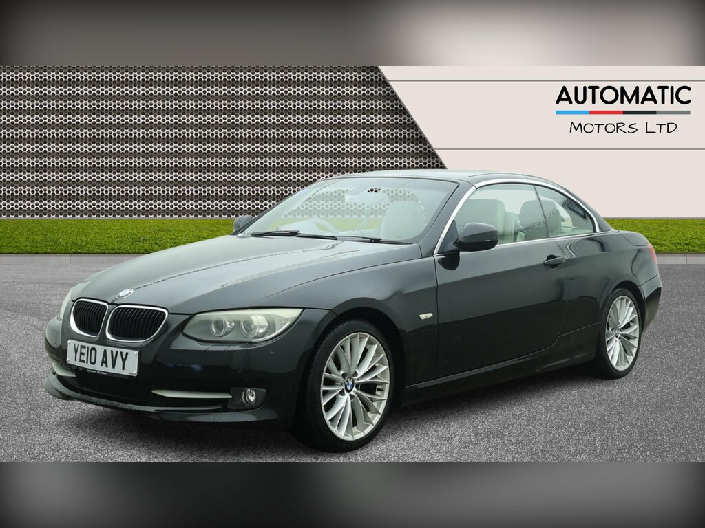 BMW 3 Series 2.0 320I Se Convertible Steptronic Euro Black #5