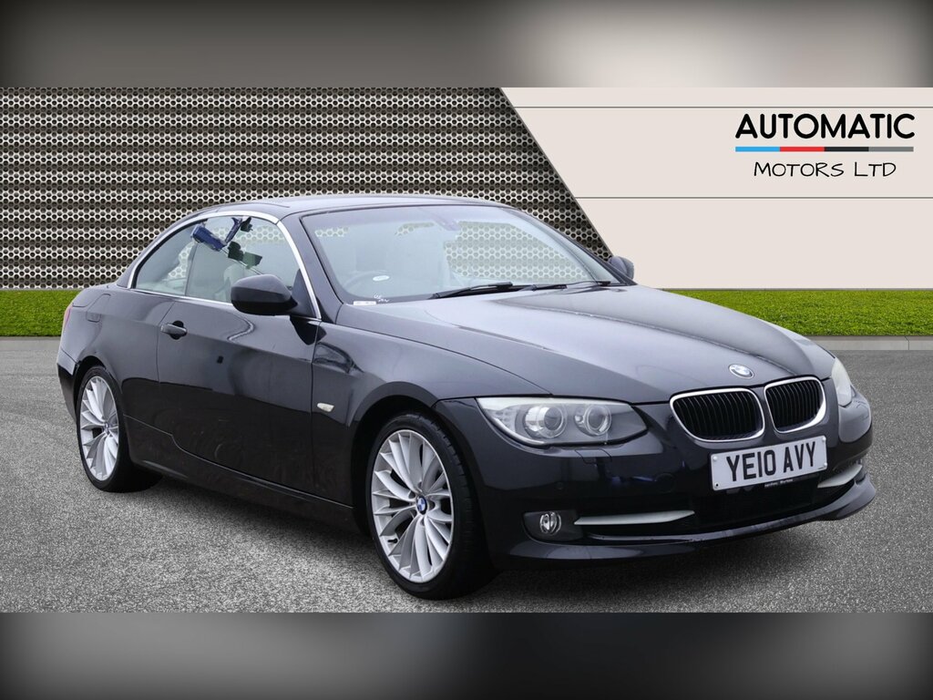 BMW 3 Series 2.0 320I Se Convertible Steptronic Euro Black