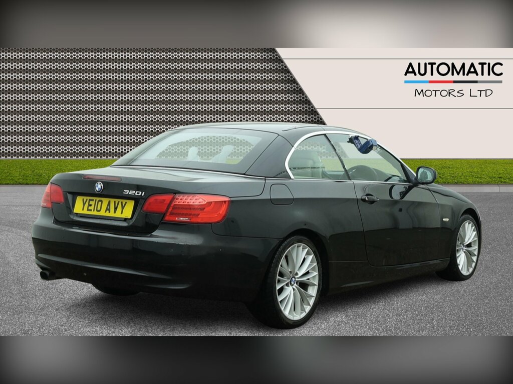 BMW 3 Series 2.0 320I Se Convertible Steptronic Euro Black #6