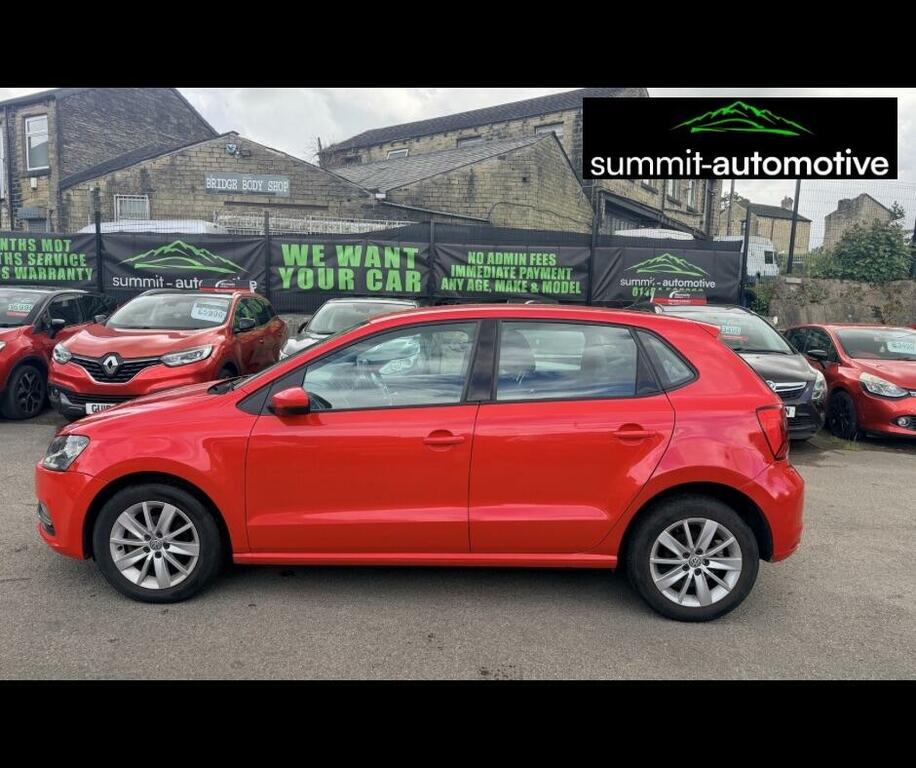 Volkswagen Polo Se Red #5