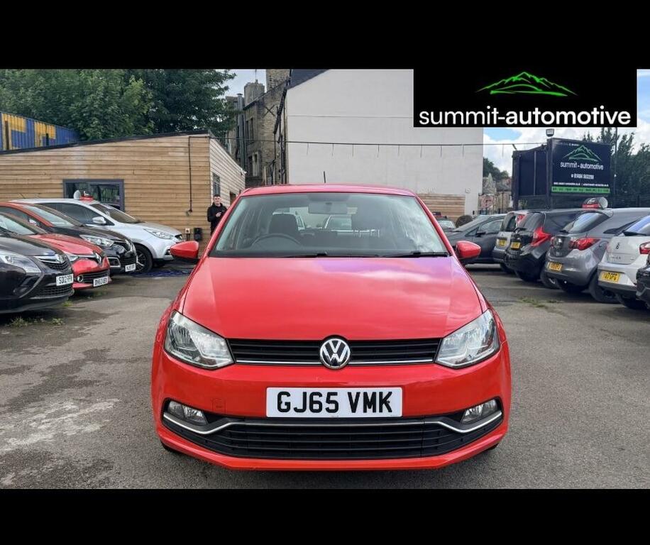 Volkswagen Polo Se Red #3