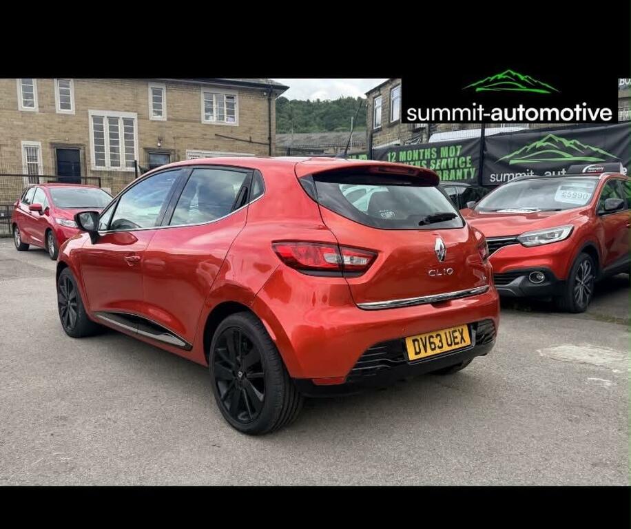Renault Clio Dynamique S Medianav Red #5