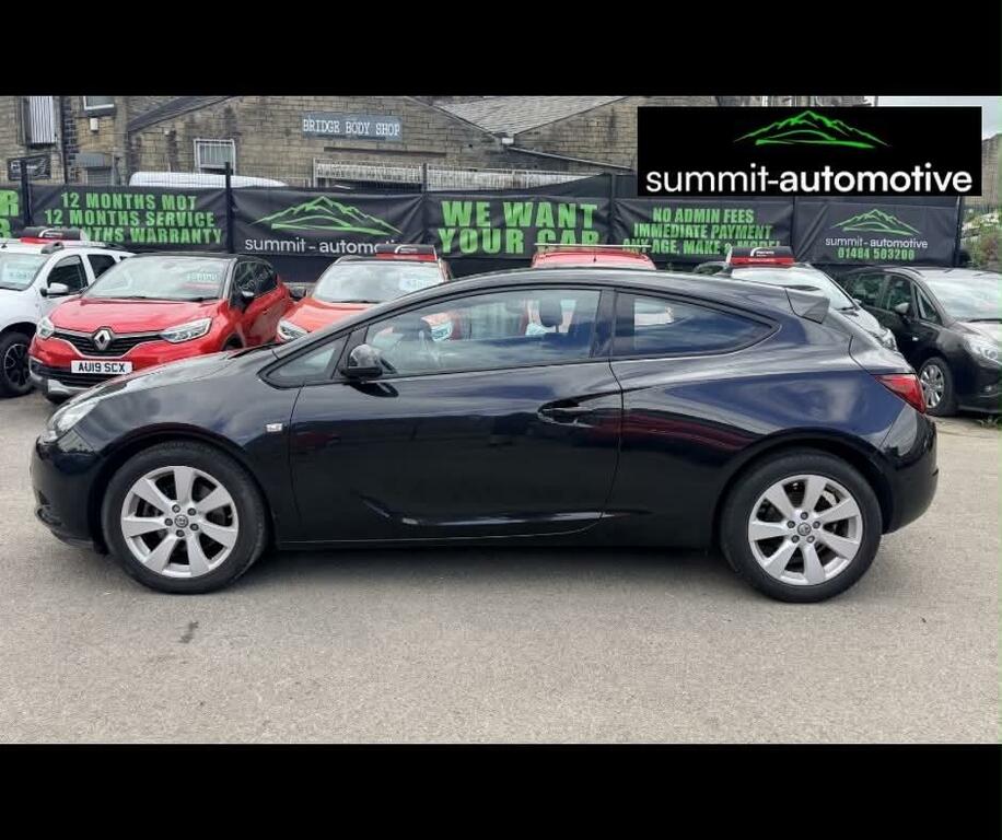 Vauxhall Astra GTC Sport Black #5