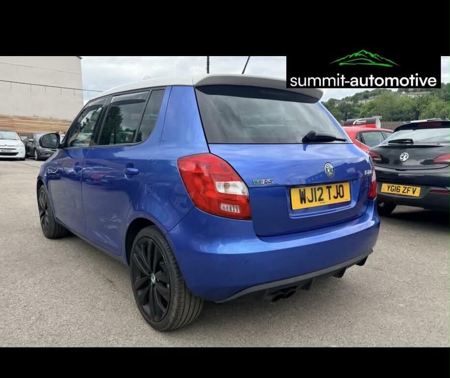 Skoda Fabia Vrs S2000 Blue #5