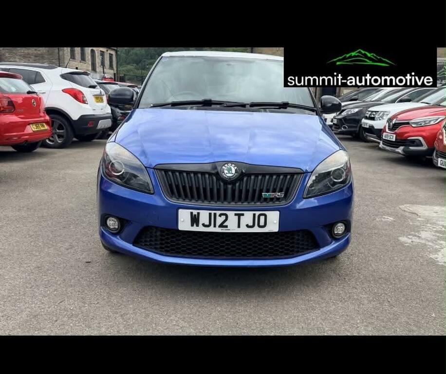 Skoda Fabia Vrs S2000 Blue #3