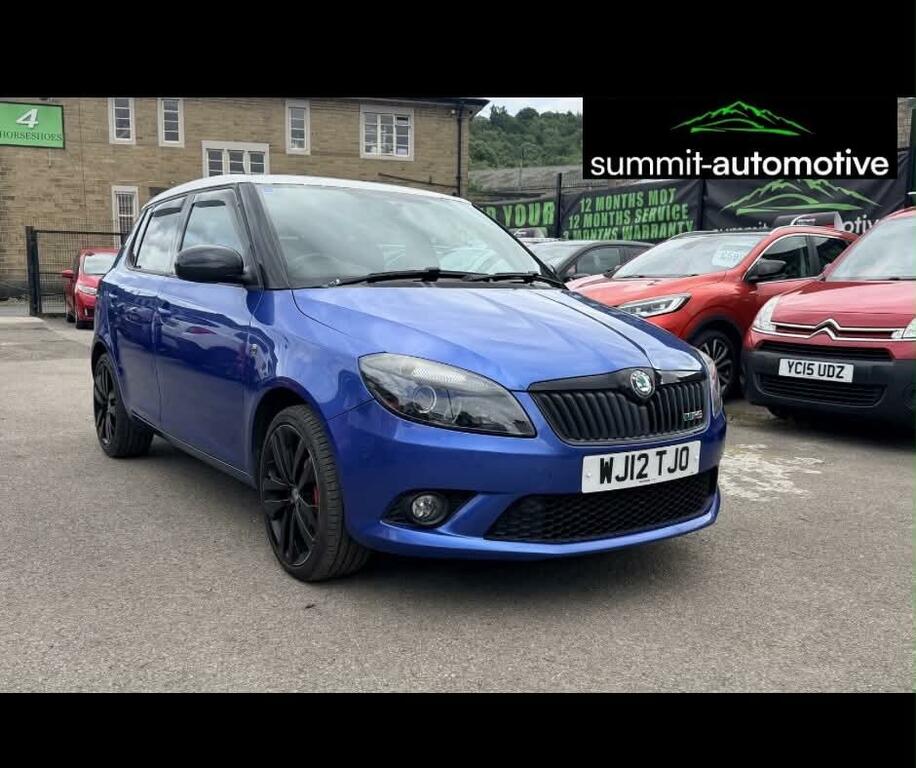 Skoda Fabia Vrs S2000 Blue