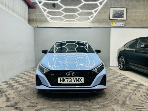 Hyundai I20 1.6 T-gdi N Blue #4