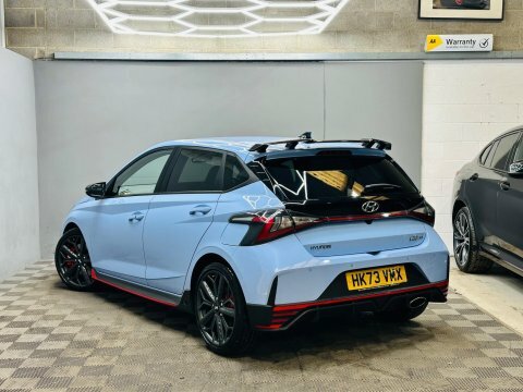 Hyundai I20 1.6 T-gdi N Blue #5