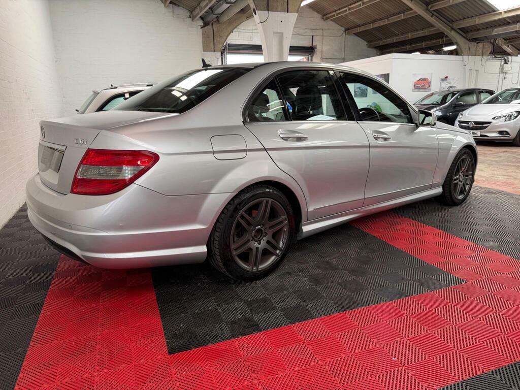 Mercedes-Benz C Class 2.1 C200 Cdi Sport Black #5