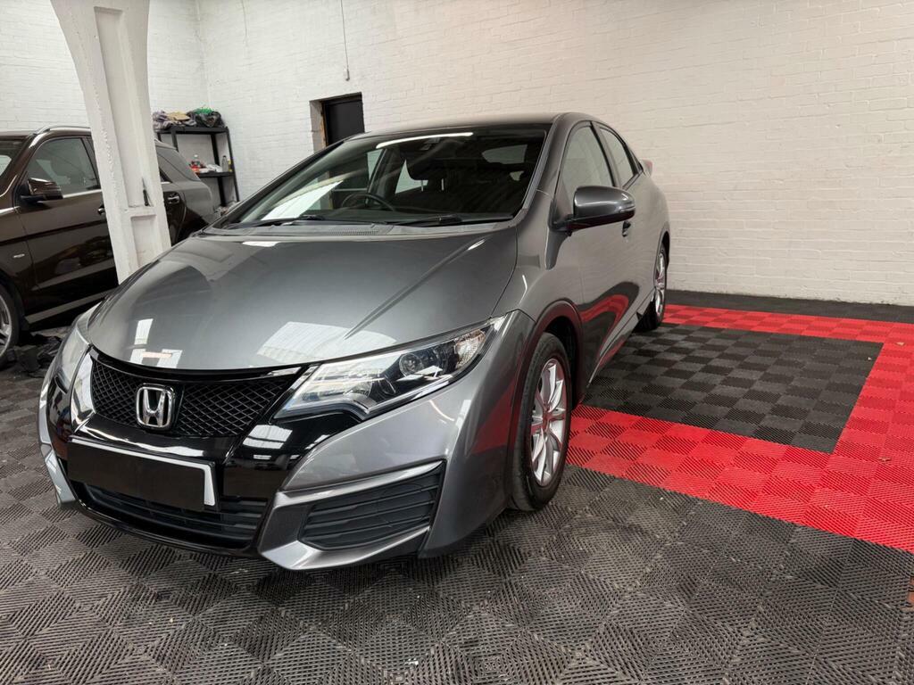 Honda Civic 1.4 I-vtec S Euro 6 S S Grey #4