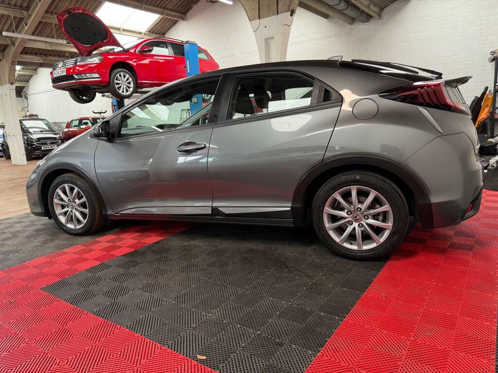 Honda Civic 1.4 I-vtec S Euro 6 S S Grey #6