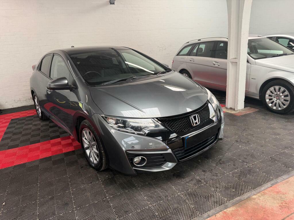 Honda Civic 1.6 I-dtec Sr Euro 5 S S Grey #4