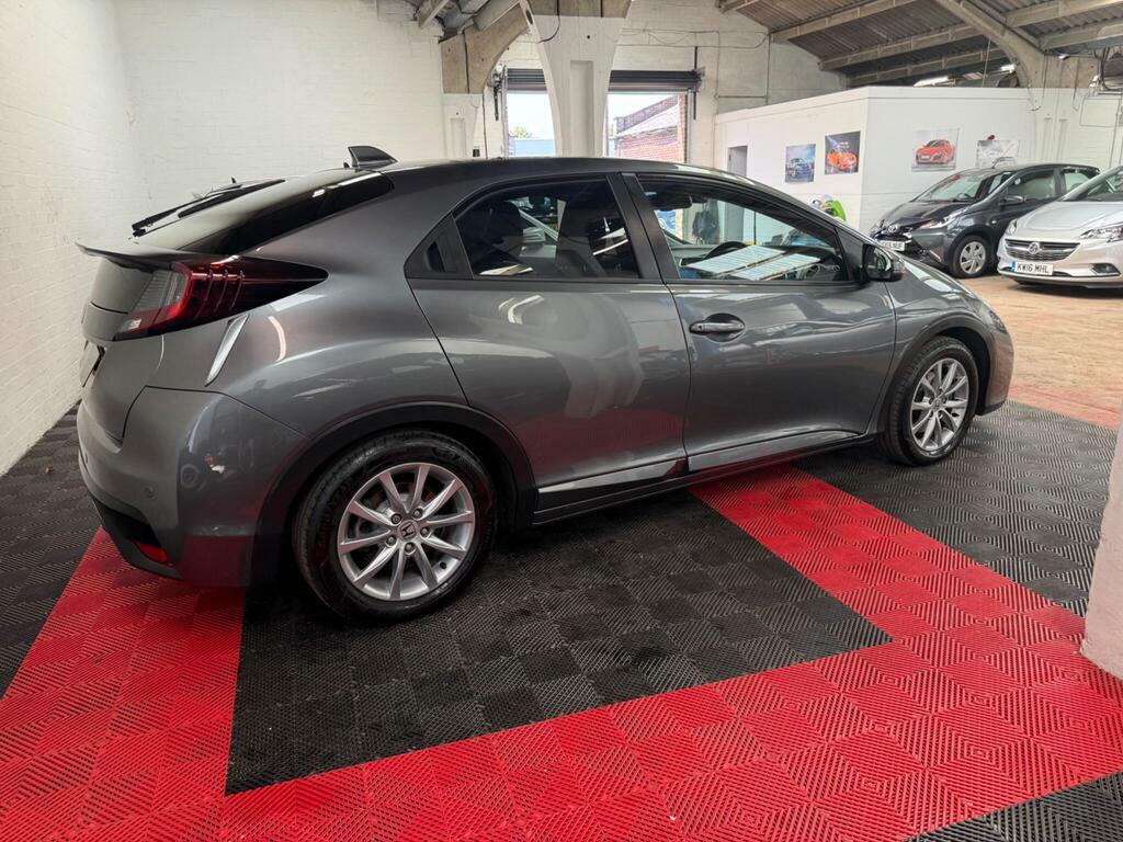 Honda Civic 1.8 I-vtec Sr Euro 6 201515 Grey #7