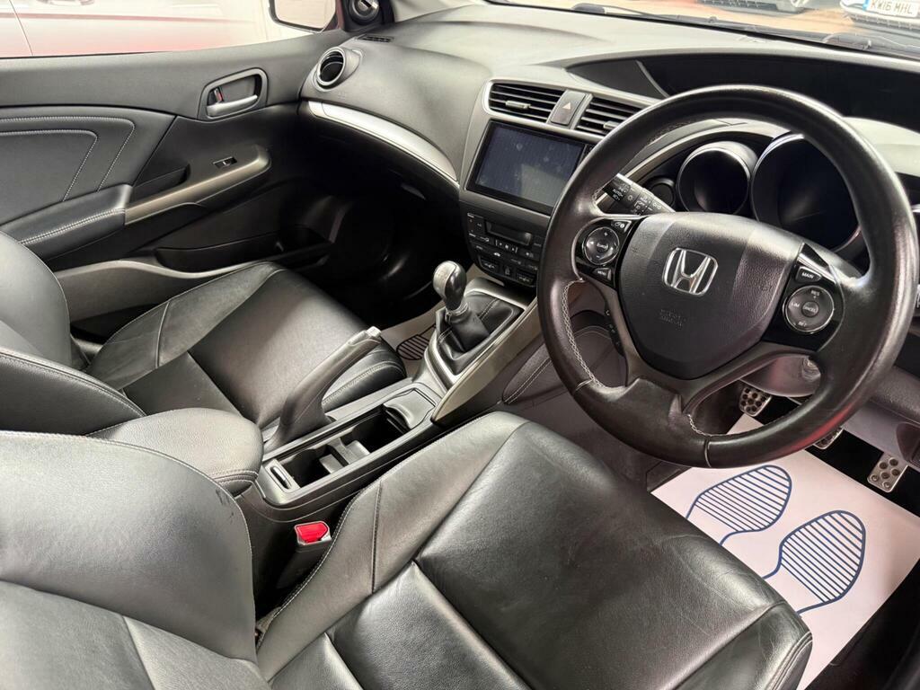 Honda Civic 1.8 I-vtec Sr Euro 6 201515 Grey #11