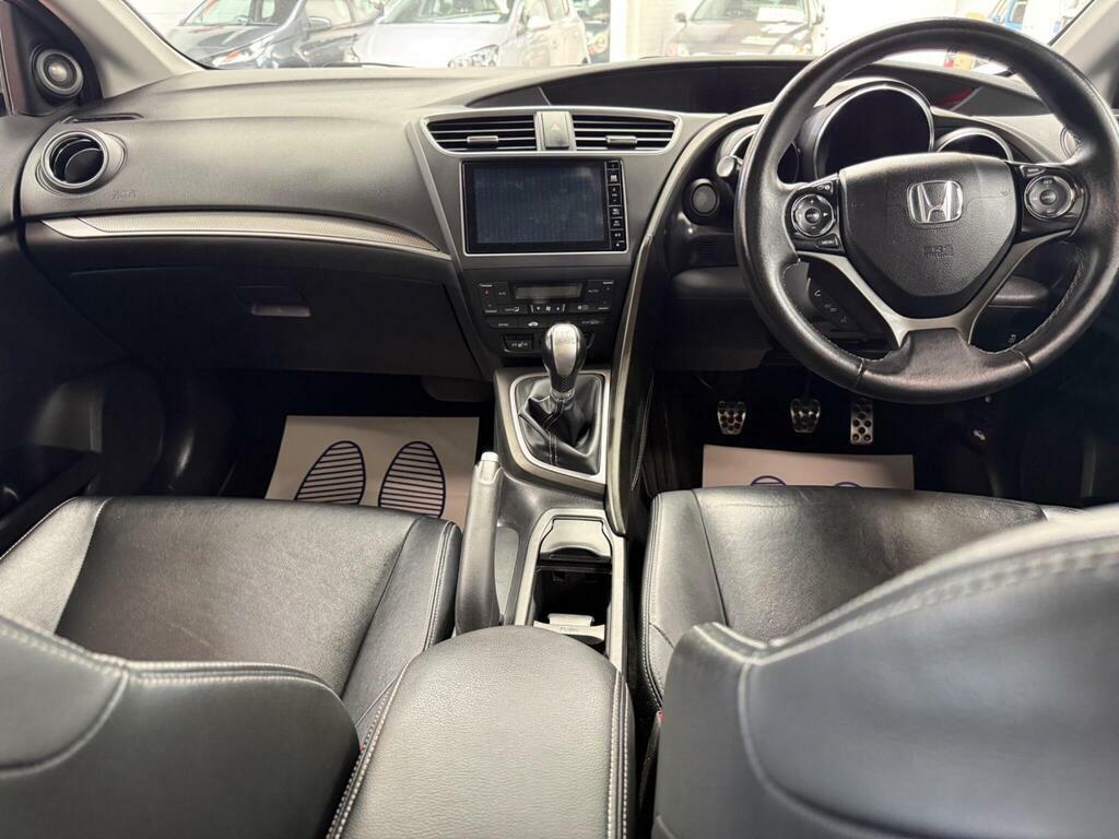 Honda Civic 1.8 I-vtec Sr Euro 6 201515 Grey #9