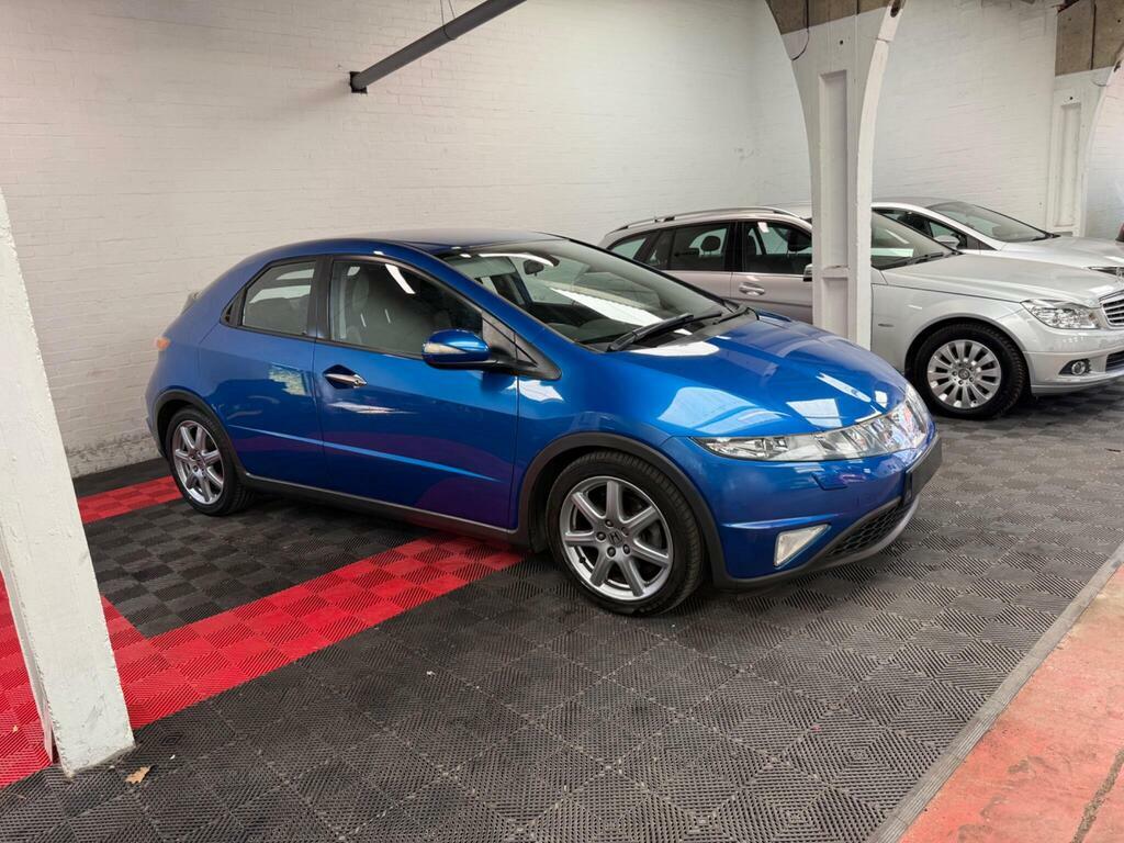 Honda Civic 2.2 I-ctdi Ex Blue #4