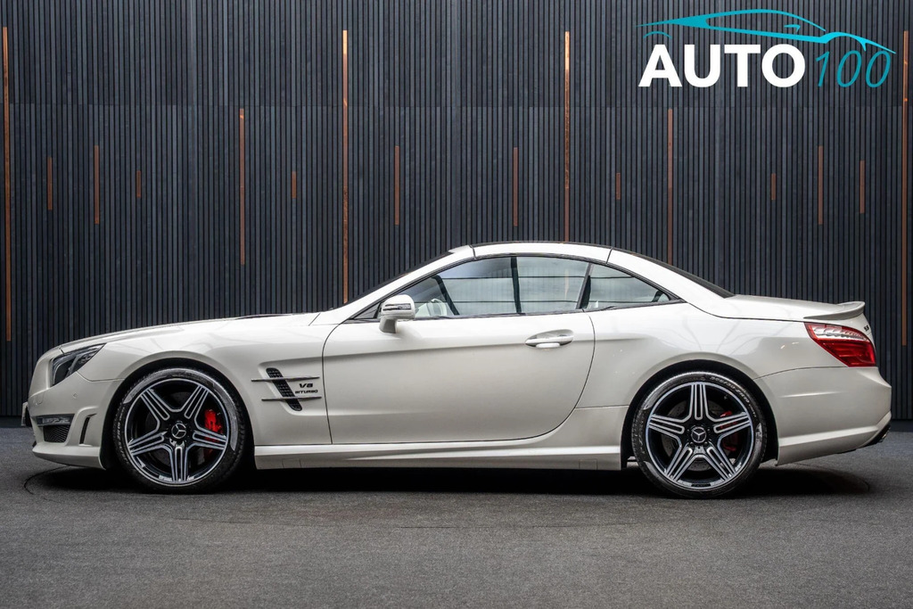 Mercedes-Benz SL Class 5.5 Sl63 V8 Amg Spds Mct Euro 5 Ss White #5