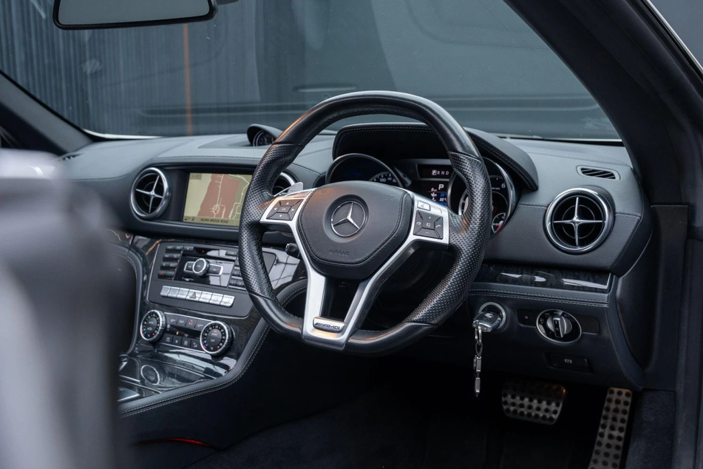 Mercedes-Benz SL Class 5.5 Sl63 V8 Amg Spds Mct Euro 5 Ss White #4
