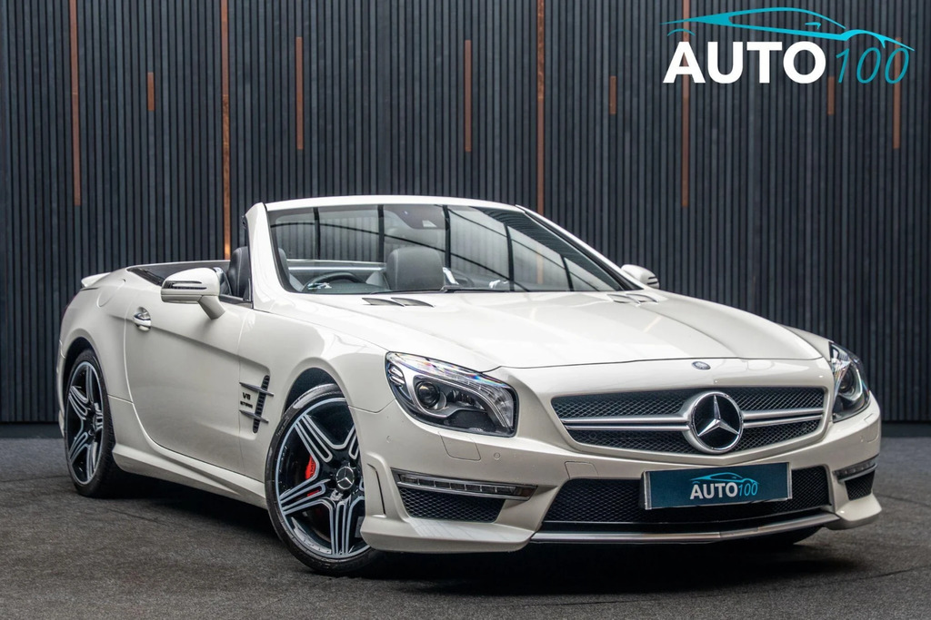 Mercedes-Benz SL Class 5.5 Sl63 V8 Amg Spds Mct Euro 5 Ss White