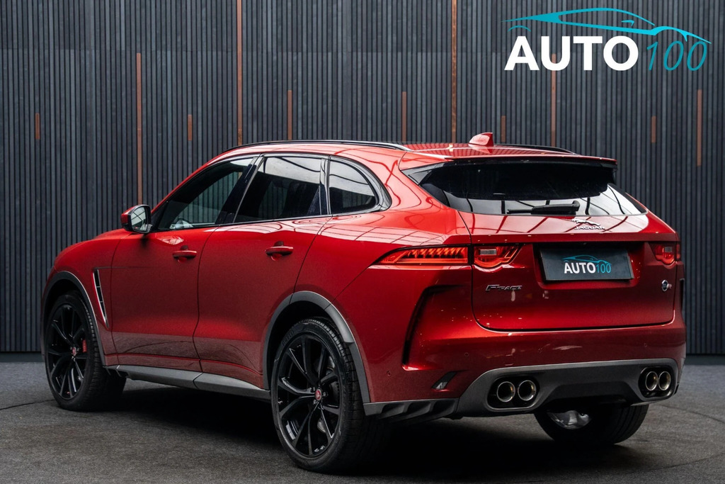 Jaguar F-Pace 5.0 V8 Svr Quickshift Awd Euro 6 Ss Red #3