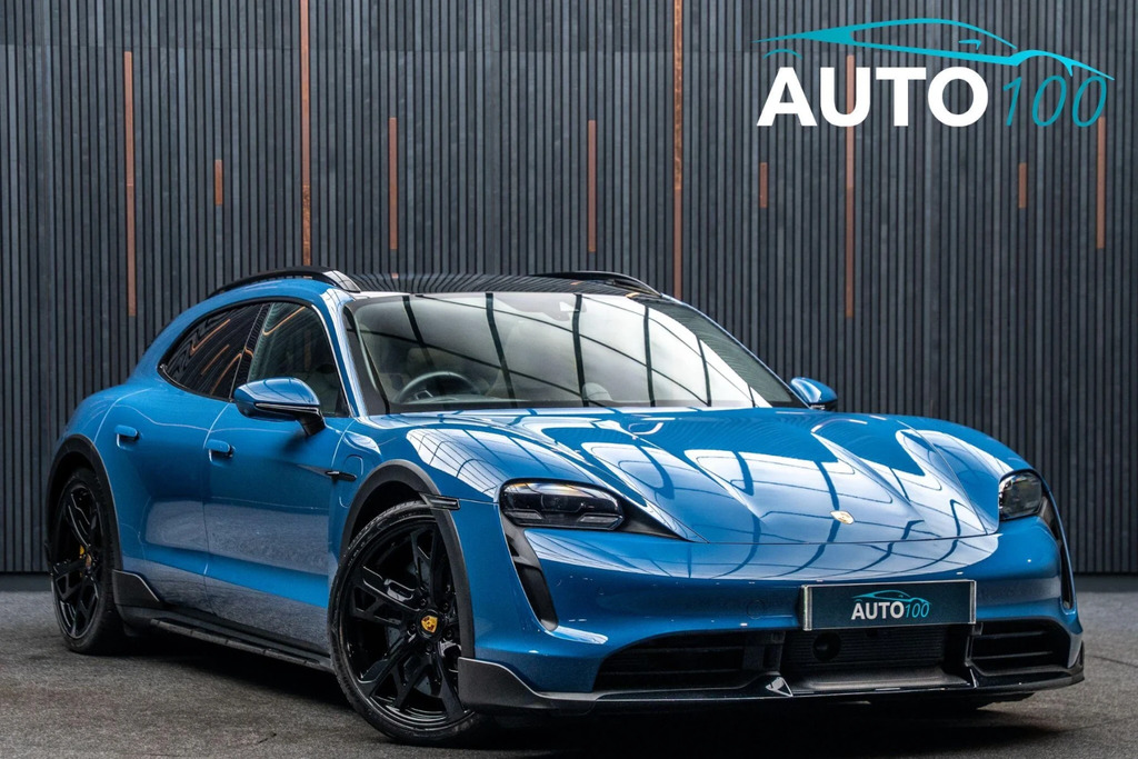 Porsche Taycan Performance Plus 93.4Kwh Turbo S Cross Turismo Aut Blue