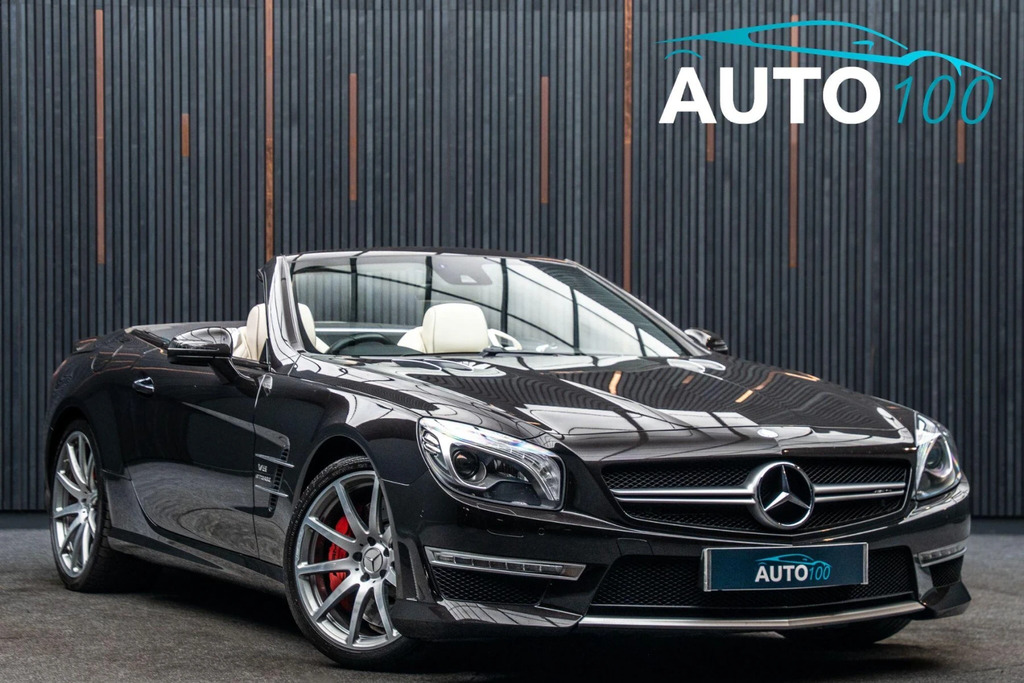 Mercedes-Benz SL Class 5.5 Sl63 V8 Amg Spds Mct Euro 5 Ss Black