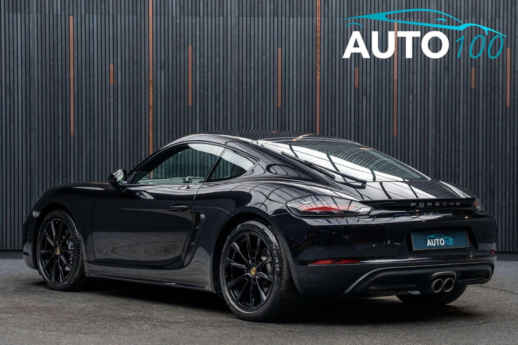 Porsche 718 Cayman 2.0T Pdk Euro 6 Ss Black #3