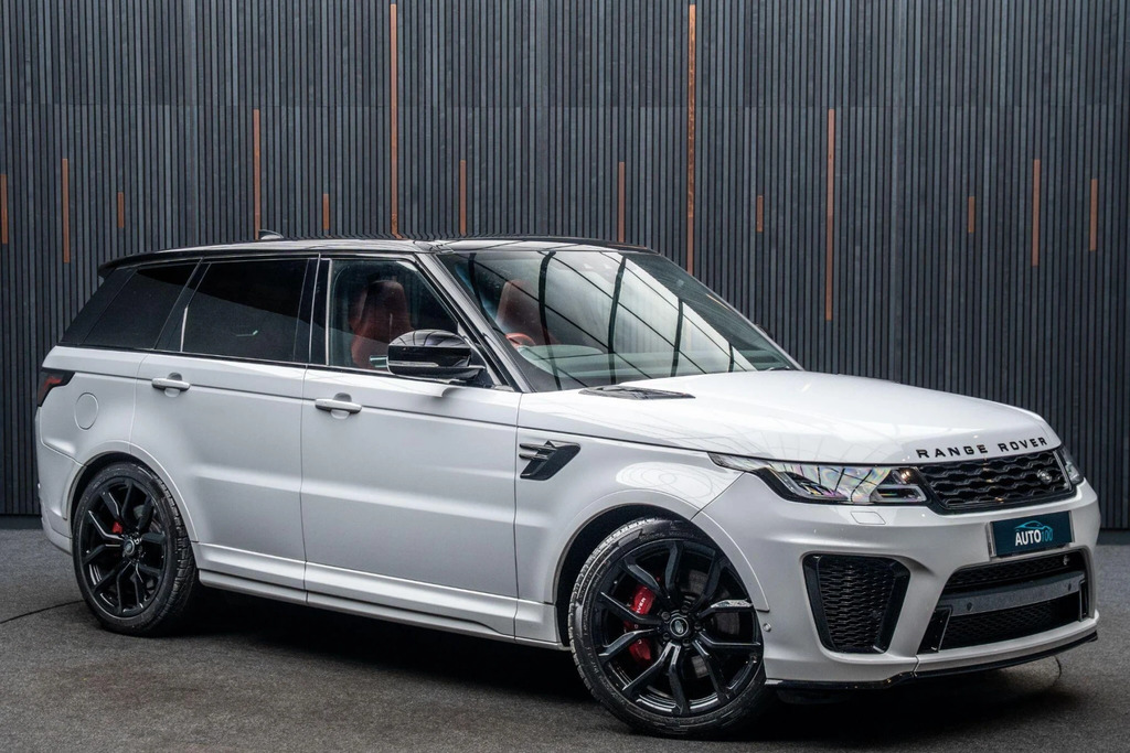 Land Rover Range Rover Sport 5.0 P575 V8 Svr 4Wd Euro 6 Ss White #5