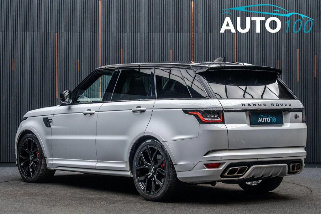 Land Rover Range Rover Sport 5.0 P575 V8 Svr 4Wd Euro 6 Ss White #3