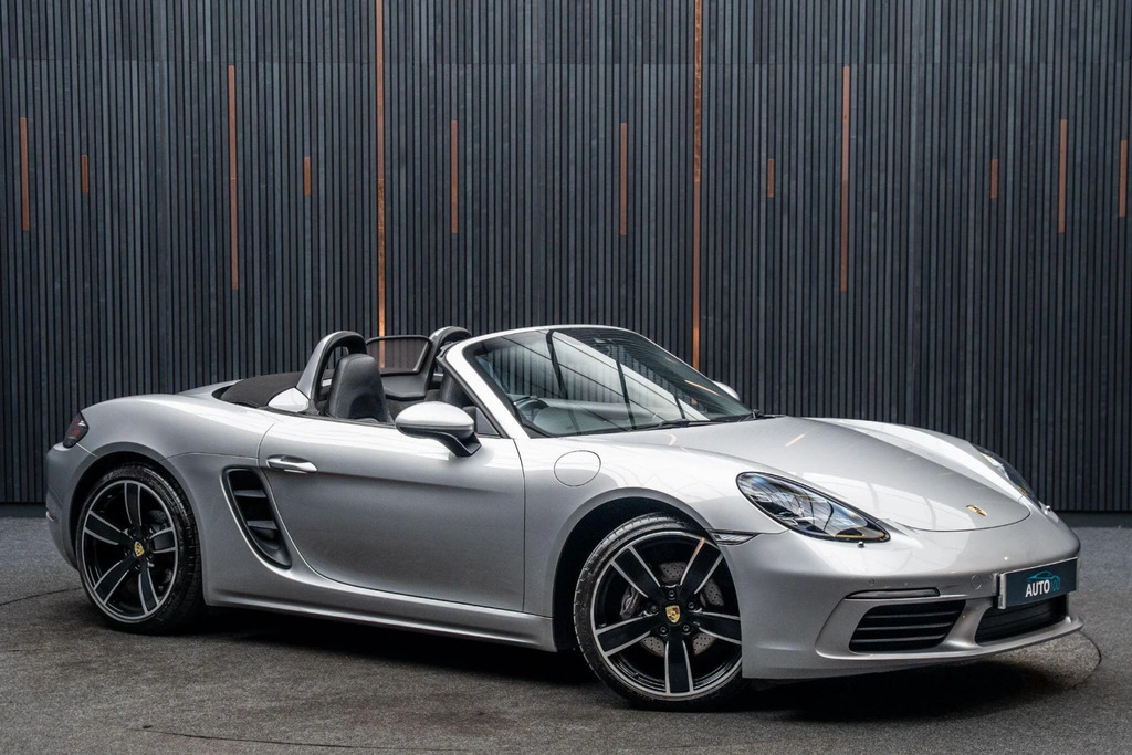 Porsche 718 Boxster Convertible Silver #7